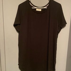 Womens black Tshirt NWOT